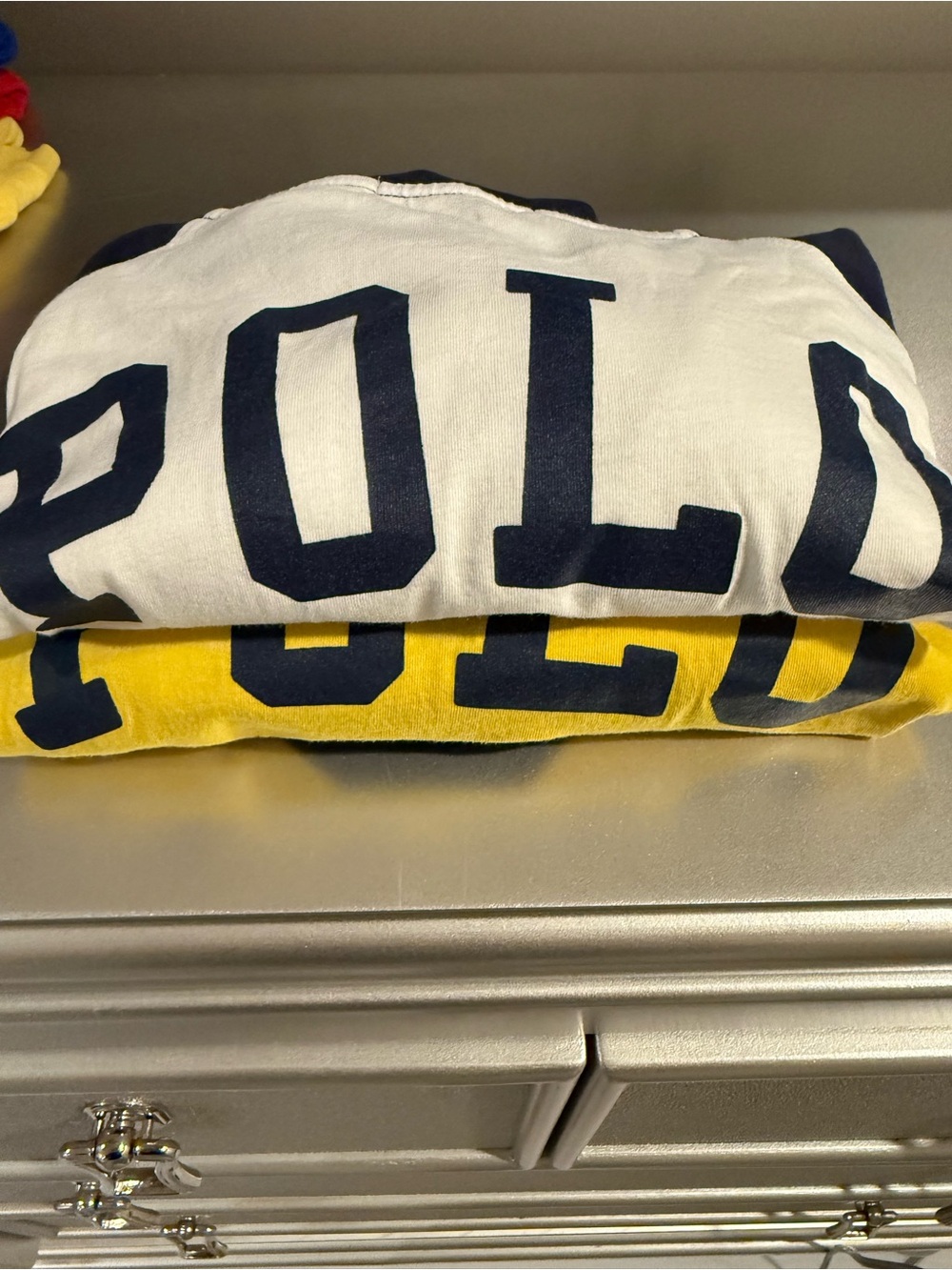 Polo long sleeve tshirts sz M 10/12